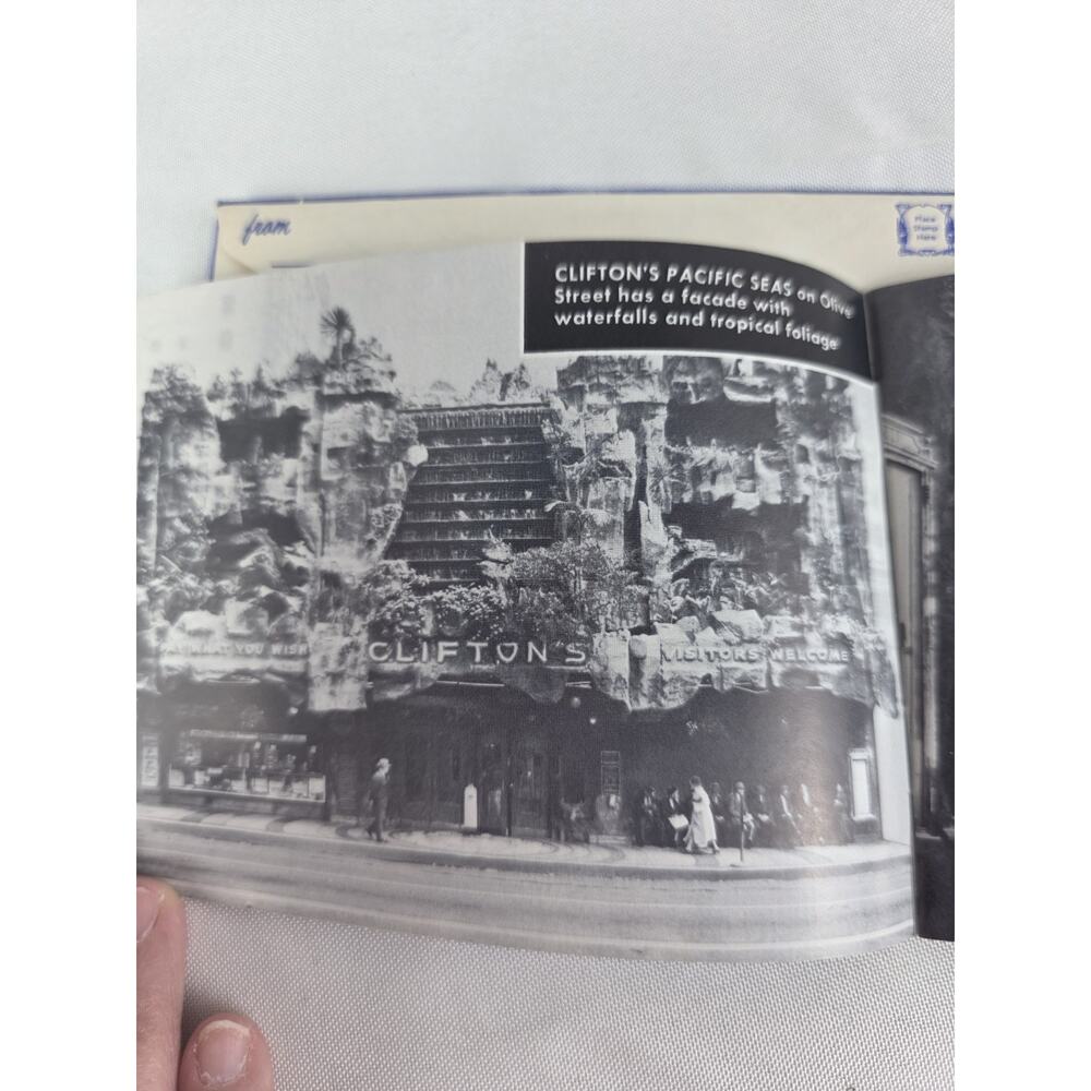 Views of Clifton's Brookdale Los Angeles Vintage Booklet Pamphlet Souvenir Book - Picture 13 of 16